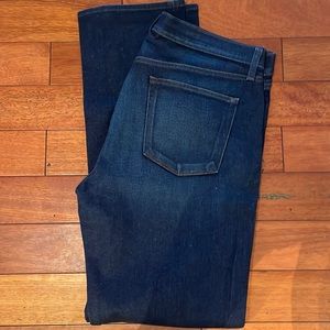 Mens J Brand Dark Denim Straight Leg Jeans.  Size 38